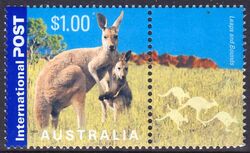 Australien 2001  Grußmarken