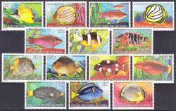 Kokos-Inseln 1979  Freimarken: Fische