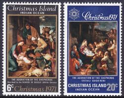 Weihnachts-Inseln 1971  Weihnachten