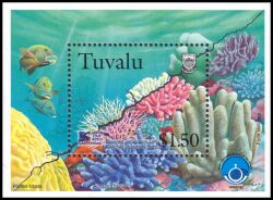 Tuvalu 1998  Korallen