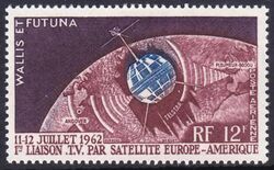 Wallis und Futuna 1962  Erste Fernse-Direktbertragung dur Telstar