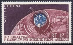 Wallis und Futuna 1962  Erste Fernse-Direktbertragung dur Telstar