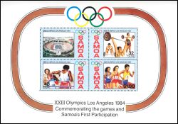 Samoa 1984  Olympische Sommerspiele in Los Angeles