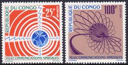 Kongo 1963  Satelliten-Telekommunikation