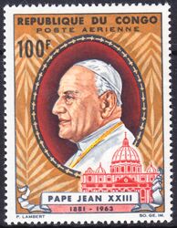 Kongo 1965  Papst Johannes XXIII.