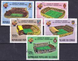 Kongo 1980  Fußballweltmeisterschaft 1982 in Spanien