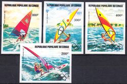 Kongo 1983  Vorolympisches Jahr: Windsurfen