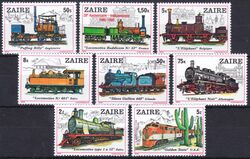 Kongo 1980  Lokomotiven