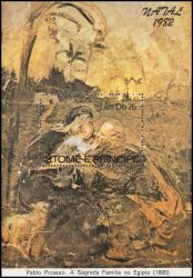St. Tome & Prinzen 1982  Frauengemälde von Pablo Picasso