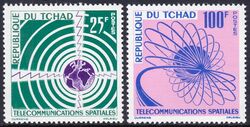 Tschad 1963  Weltraum-Fernmeldewesen