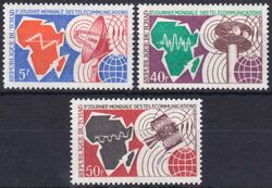 Tschad 1971  Weltfernmeldetag