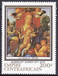 Zentralafrika 1978  450. Todestag von Albrecht Dürer