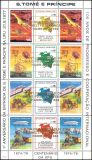 St. Tome & Prinzen 1983  Weltpostkongreß (UPU)...