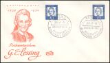 1961  Freimarken: Bedeutende Deutsche  Papier x + y