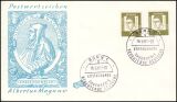 1961  Freimarken: Bedeutende Deutsche  Papier x + y