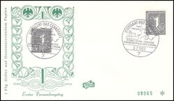 1963  Freimarke: Ziffernzeichnung - Papier y