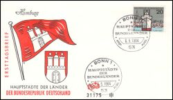 1964  Hauptstädte der Länder - Hamburg