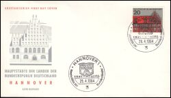 1964  Hauptstädte der Länder - Hannover
