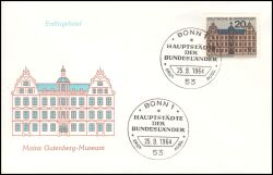 1964  Hauptstädte der Länder - Mainz