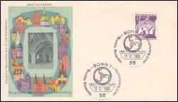 1966  Freimarken: Deutsche Bauwerke