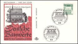 1967  Freimarken: Deutsche Bauwerke