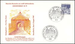 1967  Freimarken: Deutsche Bauwerke