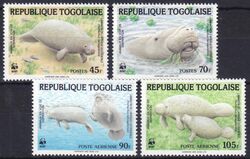 Togo 1984  Weltweiter Naturschutz WWF: Wildtiere