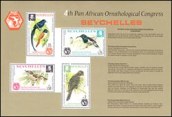 Seychellen 1976  4. panamerikanischer Ornitologenkongre