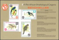 Seychellen 1976  4. panamerikanischer Ornitologenkongreß