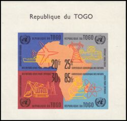 Togo 1961  Ökonomische Kommission der UNO