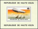 Obervolta 1976  75 Jahre Zeppelin-Luftschiffe -...
