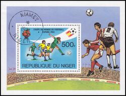 Niger 1981  Fuball-Weltmeisterschaft 1982 in Spanien