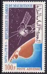 Mauretanien 1966  Start des franzsischen Satellieten D 1