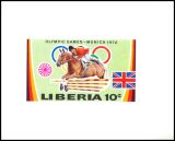 Liberia 1972  Olympische Sommerspiele in München