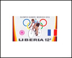 Liberia 1972  Olympische Sommerspiele in München