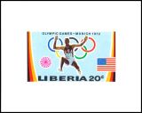 Liberia 1972  Olympische Sommerspiele in München