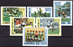 Liberia 1985  Fußball-Weltmeisterschaft 1986 in Mexiko