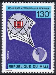 Mali 1972  Welttag der Meteorologie