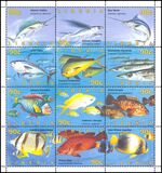 Liberia 1996  Fische