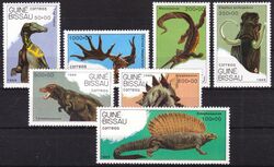 Guinea-Bissau 1989  Prhistorische Tiere