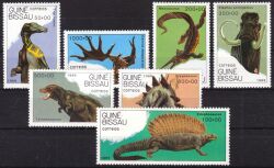 Guinea-Bissau 1989  Prähistorische Tiere