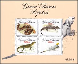 Guinea-Bissau 1993  Reptilien