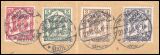 1905  Zähldienstmarken für Baden
