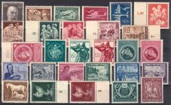 1943/44  versch. Markenausgaben Deutsches Reich