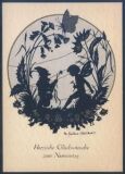 Künstlerkarte - M. Sachse-Schubert - Namenstag