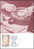 1984  Briefmarkenstecherin