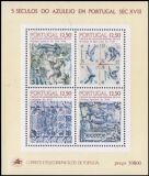 1983  500 Jahre Azulejos in Portugal - Block