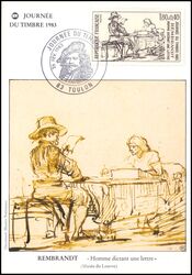 1983  Tag der Briefmarke - Rembrandt