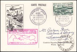 1952  Tagung des Europarates in Straßburg