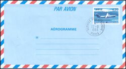 1993  Luftpostfaltbrief